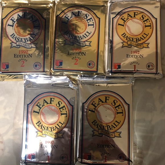 Leaf Baseball ⚾️ 92 series 1 - Picture 2 of 6